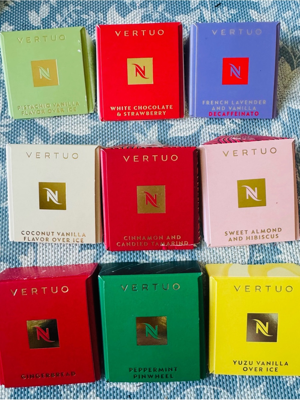 Nespresso Vertuo limited Edition Flavored Coffee Capsules SAMPLER